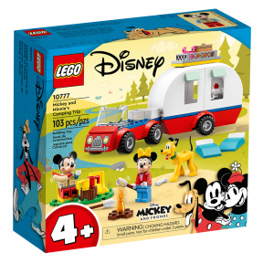 Constructor LEGO Disney Camping-călătorie Mickey și Minnie Mouse