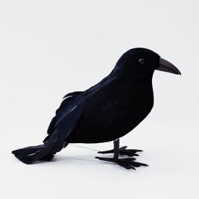 Dеcor pentru creație Cioara neagră, 15 cm