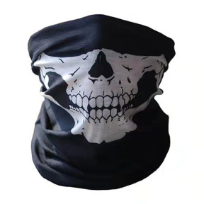 Accesorii de Halloween. Snood-masca Maxilar de schelet