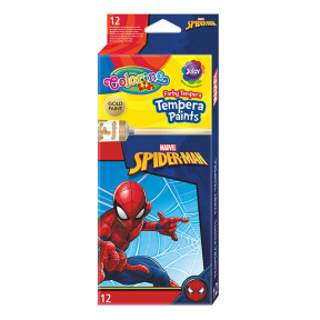 Set de vopsele tempera Colorino Spiderman