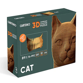 Cartonic 3D Puzzle Sculptura CAT