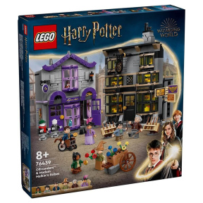 Constructor LEGO Harry Potter Ollivanders și hainele doamnei Malkin