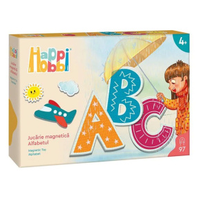 Alfabetul cu magneți Happy Hobby RO